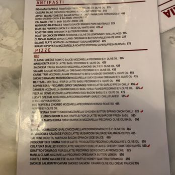 Motorino Pizza - Menu - Pizza Near Me - Makati, NCR