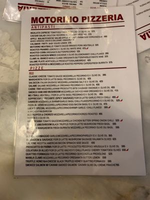 Menu photo 3 Motorino Pizza Makati, NCR