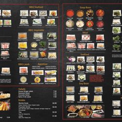 T Pot - Our Menu