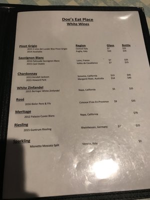 Menu photo 7 Doe's Eat Place Baton Rouge, LA