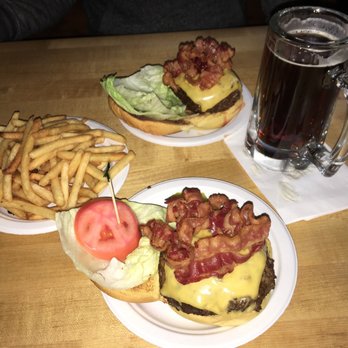 Corner Bistro - Bistro Burger with French fries - American Near Me - New York, New York Corner Bistro - Bistro Burger with French fries - American Near Me - New York, New York