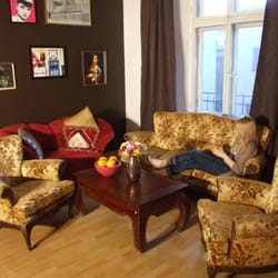 Pink Panther's Hostel - Our living room