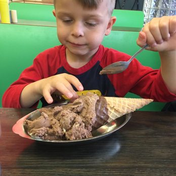 Milk & Honey - This is just two scoops? - Ice Cream & Frozen Yogurt Near Me - Canton, Ohio