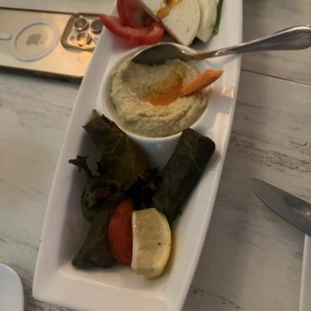 AnTalia NYC - 3 for $30 cold apps - Stuffed Grape Leaves, Hummus, Feta Cheese Platter. - Turkish Near Me - New York, New York AnTalia NYC - 3 for $30 cold apps - Stuffed Grape Leaves, Hummus, Feta Cheese Platter. - Turkish Near Me - New York, New York