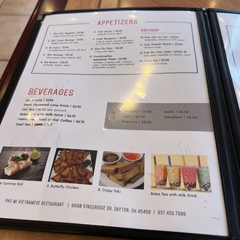 Pho Mi - Menu - Vietnamese Near Me - Dayton, Ohio Pho Mi - Menu - Vietnamese Near Me - Dayton, Ohio