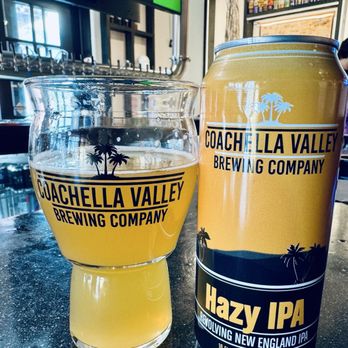 Coachella Valley Brewing - Hazy IPA in a can - Brewpubs Near Me - Palm Springs, California