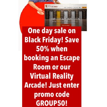 My Escape Mission - Big savings on Black Friday! - Escape Games Near Me - Madison, Wisconsin
