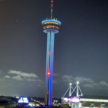 Tenfold Rooftop - Night shot - Cocktail Bars Near Me - San Antonio, Texas