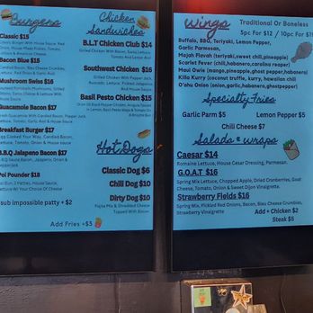 Aloha Sauced - New menu as of 1/07/26. Sorry for the crop. - Chicken Wings Near Me - Honolulu, Hawaii