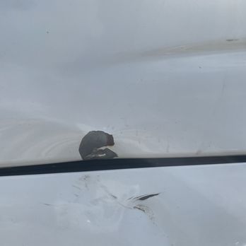 24/7 Mobile Auto Body - Dent over driver door. - Body Shops Near Me 24/7 Mobile Auto Body - Dent over driver door. - Body Shops Near Me