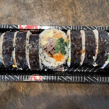 Kimchi's Korean Cafe - Bulgogi gimbap - Korean Near Me - Houston, Texas