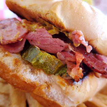 Mad Madeline's Grill - Pastrami Sandwich w/ fries - Burgers Near Me - Temecula, California