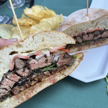 Shadowbrook - Steak sandwich & homemade chips - American Near Me - Capitola, California
