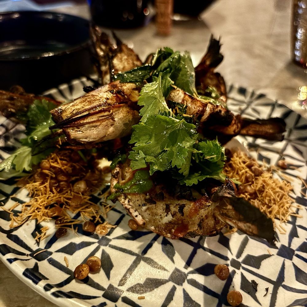 Mirra - Skull island prawn chaat - Mexican Near Me - Chicago, Illinois Mirra - Skull island prawn chaat - Mexican Near Me - Chicago, Illinois