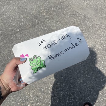 Shebas Wicked Kitchen - cute packaging - Food Trucks Near Me - Oakland, Maine