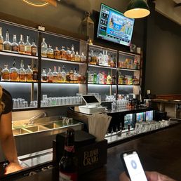 The bar