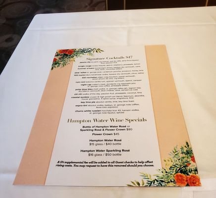 Menu photo 1 333 Pacific Oceanside, CA
