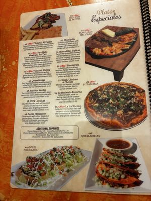 Menu photo 5 La Hacienda Pace, FL