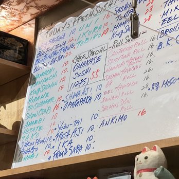 Koiso Sushi Bar - menu - Sushi Bars Near Me - Kihei, Hawaii