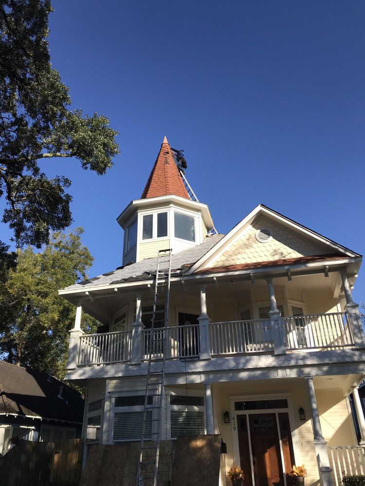 Slide of Houston Heights Roofers