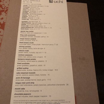 Uchi Denver - Special menu - Japanese Near Me - Denver, Colorado Uchi Denver - Special menu - Japanese Near Me - Denver, Colorado