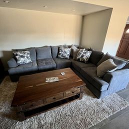 Couch, coffee table Couch, coffee table