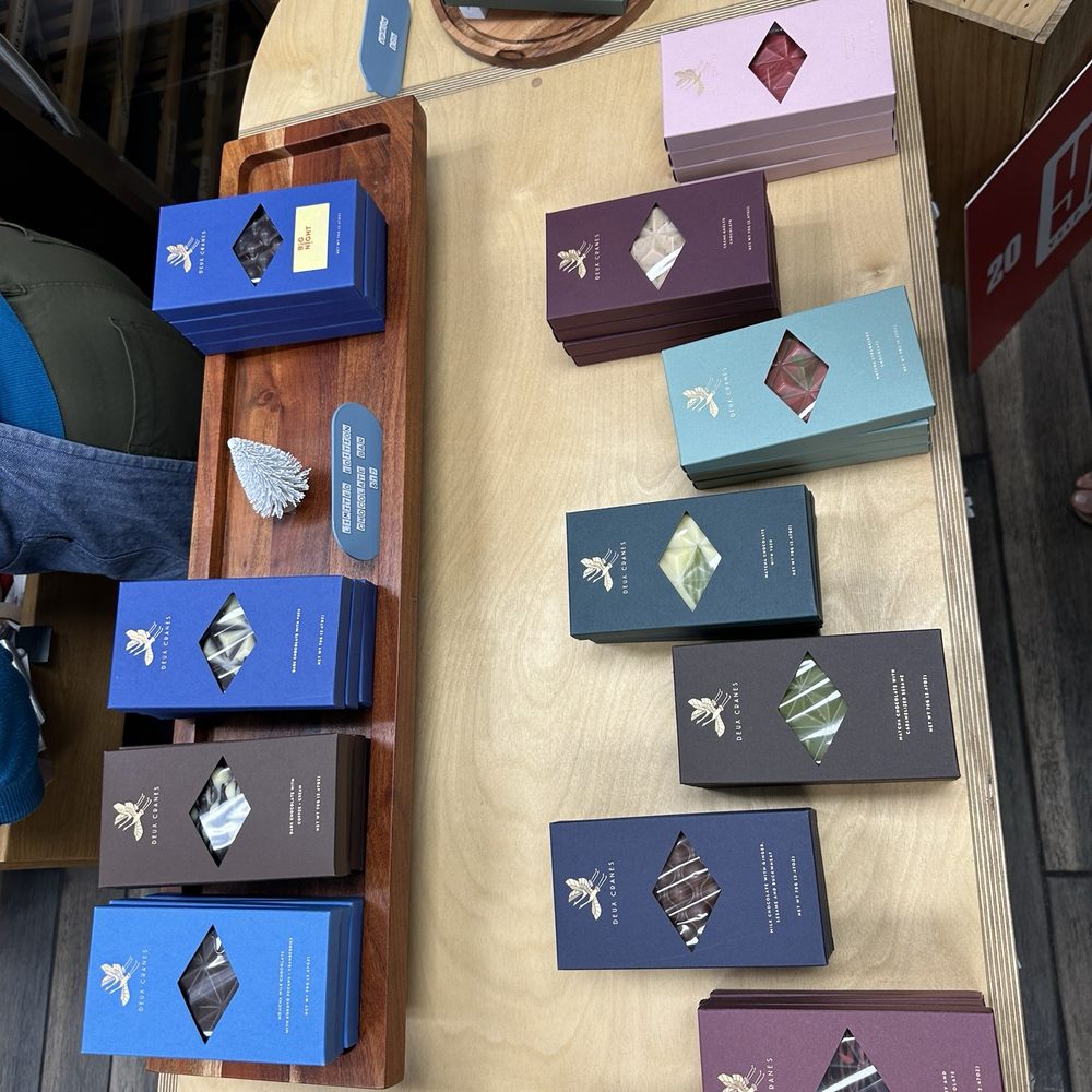 Deux Cranes - Different chocolate bar flavors available currently! - Chocolatiers & Shops Near Me - Los Gatos, California Deux Cranes - Different chocolate bar flavors available currently! - Chocolatiers & Shops Near Me - Los Gatos, California
