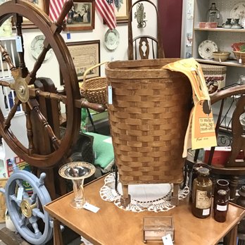 Antiques on Seventh - Old Market Basket wicker, with original newspaper dated Oct. 1945 - Antiques Near Me - Grand Haven, Michigan Antiques on Seventh - Old Market Basket wicker, with original newspaper dated Oct. 1945 - Antiques Near Me - Grand Haven, Michigan