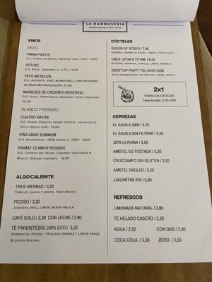 Menu photo 2 La Hummuseria Madrid, M