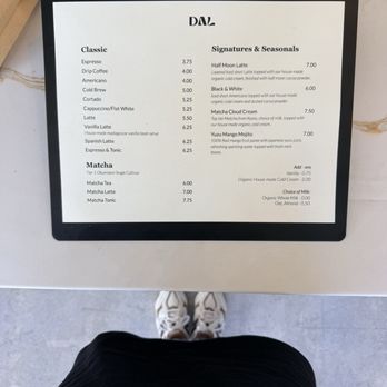 DAL Coffee - Menu - Coffee & Tea Near Me - Buena Park, California