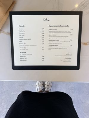 Menu photo 1 DAL Coffee Buena Park, CA