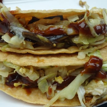 Wokitchen - Mu Shu Pork Tacos.  Get these!! - Food Trucks Near Me - Belmont, California