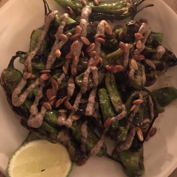 Oxomoco - Shishito peppers - Mexican Near Me - Brooklyn, New York