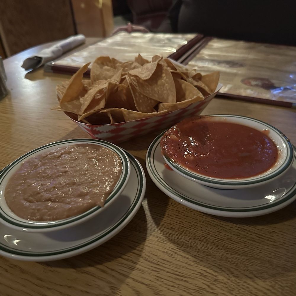 The Granada Restaurant - Chips with salsa and bean dip - Mexican Near Me - Burbank, California The Granada Restaurant - Chips with salsa and bean dip - Mexican Near Me - Burbank, California