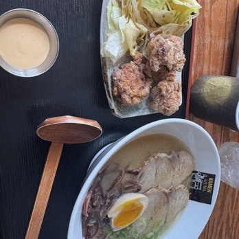 Ramen Azuma - Lunch combo Tonkotsu Ramen and Fried Chicken - Ramen Near Me - Englewood, New Jersey Ramen Azuma - Lunch combo Tonkotsu Ramen and Fried Chicken - Ramen Near Me - Englewood, New Jersey