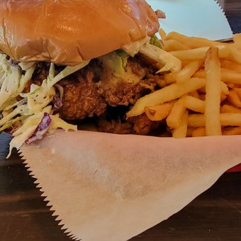 Tumble 22 - Chicken Sandwich and Fries - Chicken Shop Near Me - Houston, Texas Tumble 22 - Chicken Sandwich and Fries - Chicken Shop Near Me - Houston, Texas