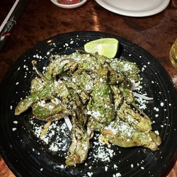 Wasabi Sushi Bar - Shishito pepper and cotija