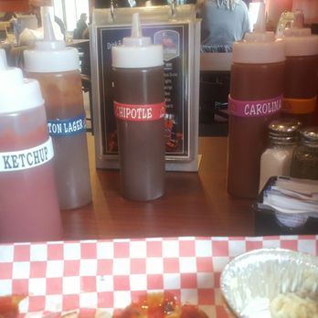 BBQ'd Productions - Kaner, my server explained all the bbq sauces to me, thank you! - New American Near Me - Third Lake, Illinois BBQ'd Productions - Kaner, my server explained all the bbq sauces to me, thank you! - New American Near Me - Third Lake, Illinois