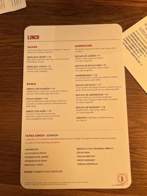 Menu photo 3 Boqueria Fulton Market Chicago, IL