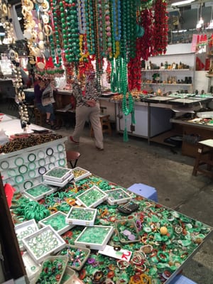 Yau Ma Tei Jade Hawker Bazaar by null