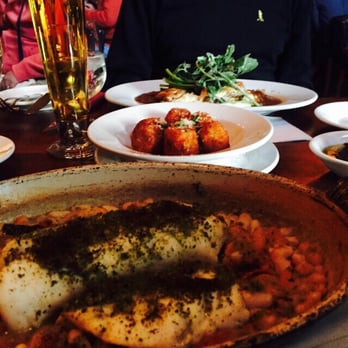Tosca - Cod, amazing tots and chicken under a brick. - Italian Near Me - Hingham, Massachusetts Tosca - Cod, amazing tots and chicken under a brick. - Italian Near Me - Hingham, Massachusetts