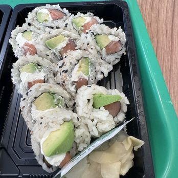 Zen’s Sushi Express - Smoked Salmon Phili Roll - Japanese Near Me - Geneva, Illinois