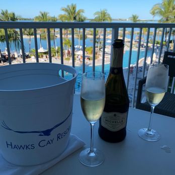 Hawks Cay Resort - Bubbles on the Balcony - Resorts Near Me - Duck Key, Florida Hawks Cay Resort - Bubbles on the Balcony - Resorts Near Me - Duck Key, Florida