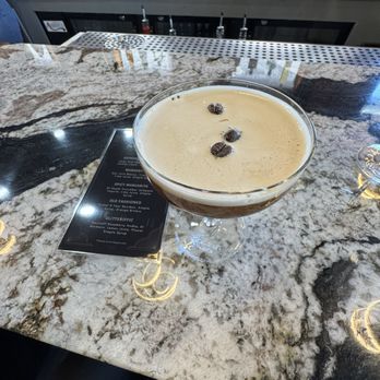 The Social View - Espresso Martini - Burgers Near Me - Indianapolis, Indiana