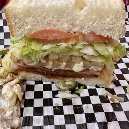 WISEGUY Spicy Capicola, Ham, Pepperoni, Provolone, Italian Dressing WISEGUY Spicy Capicola, Ham, Pepperoni, Provolone, Italian Dressing