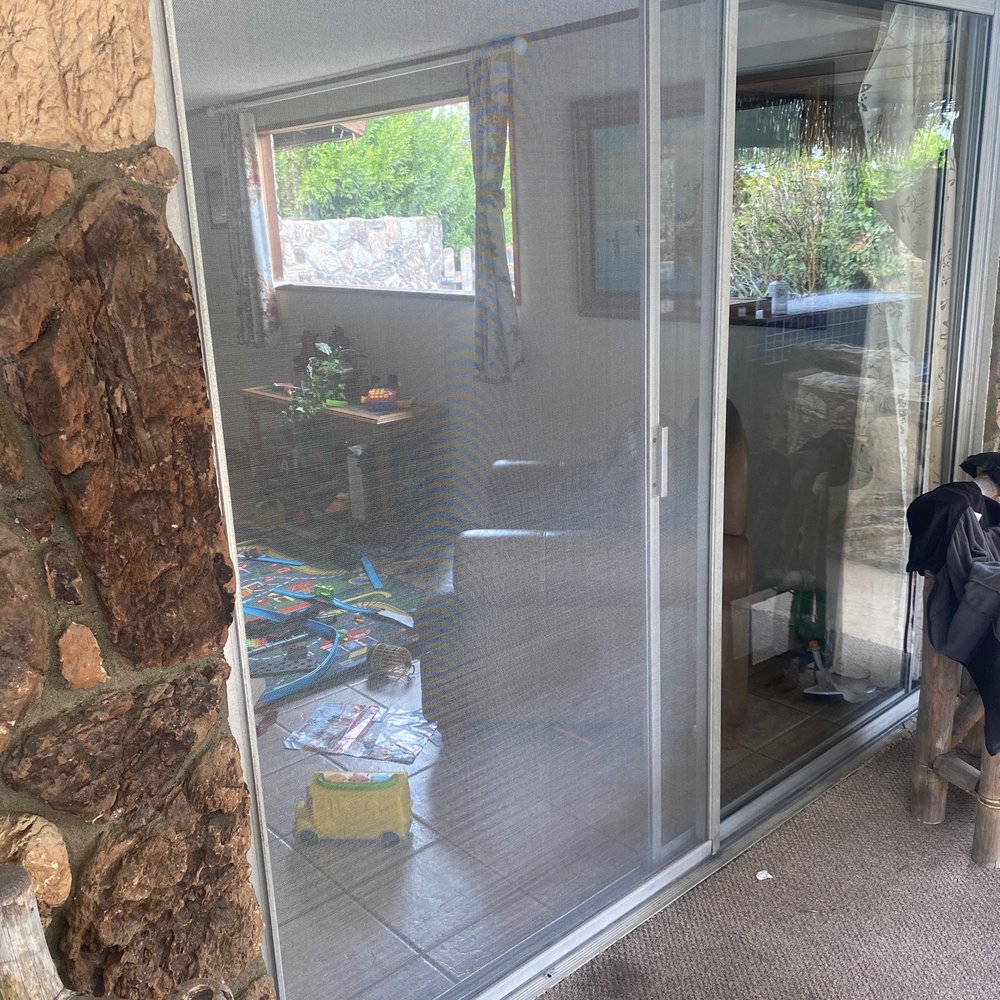 The Screen Pro - AFTER PICTURE. old vintage door that was brought back to life. With metal screen. - Shades & Blinds Near Me The Screen Pro - AFTER PICTURE. old vintage door that was brought back to life. With metal screen. - Shades & Blinds Near Me