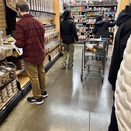 Bulk section has everything.  unique mixtures