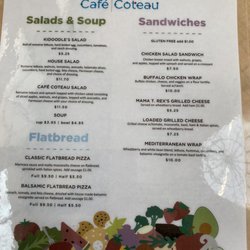 Cafe Coteau - Menu