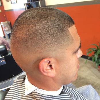 Long Hair Shear Cut With A Shadow Taper On The Side And A Razor