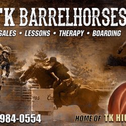 TK Barrelhorses - Business Sign